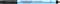Un stylo bleu Staedtler Lumocolor avec l'inscription 'correctable'. Parfait pour des notes corrigeables sur transparent.