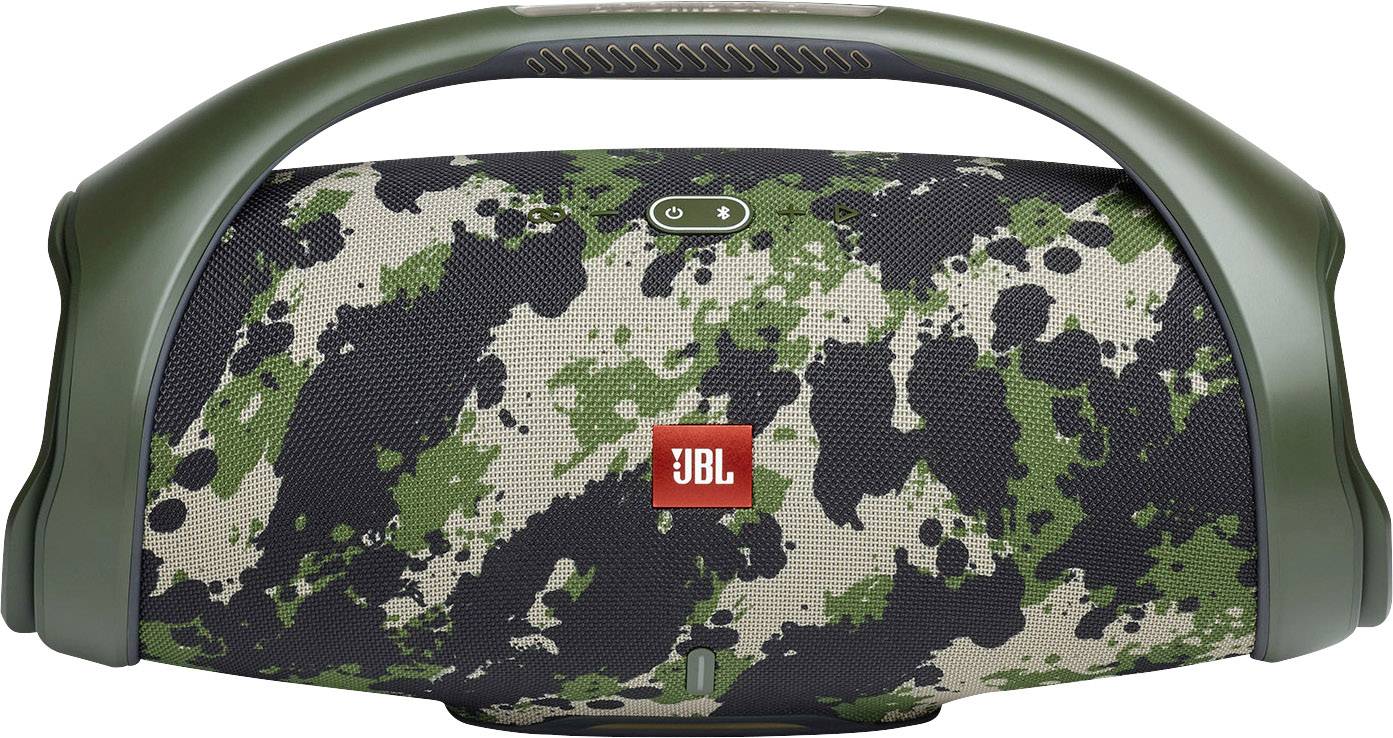 JBL Boombox 2 Enceinte Bluetooth outdoor, étanche à l'eau camouflage -  Conrad Electronic France