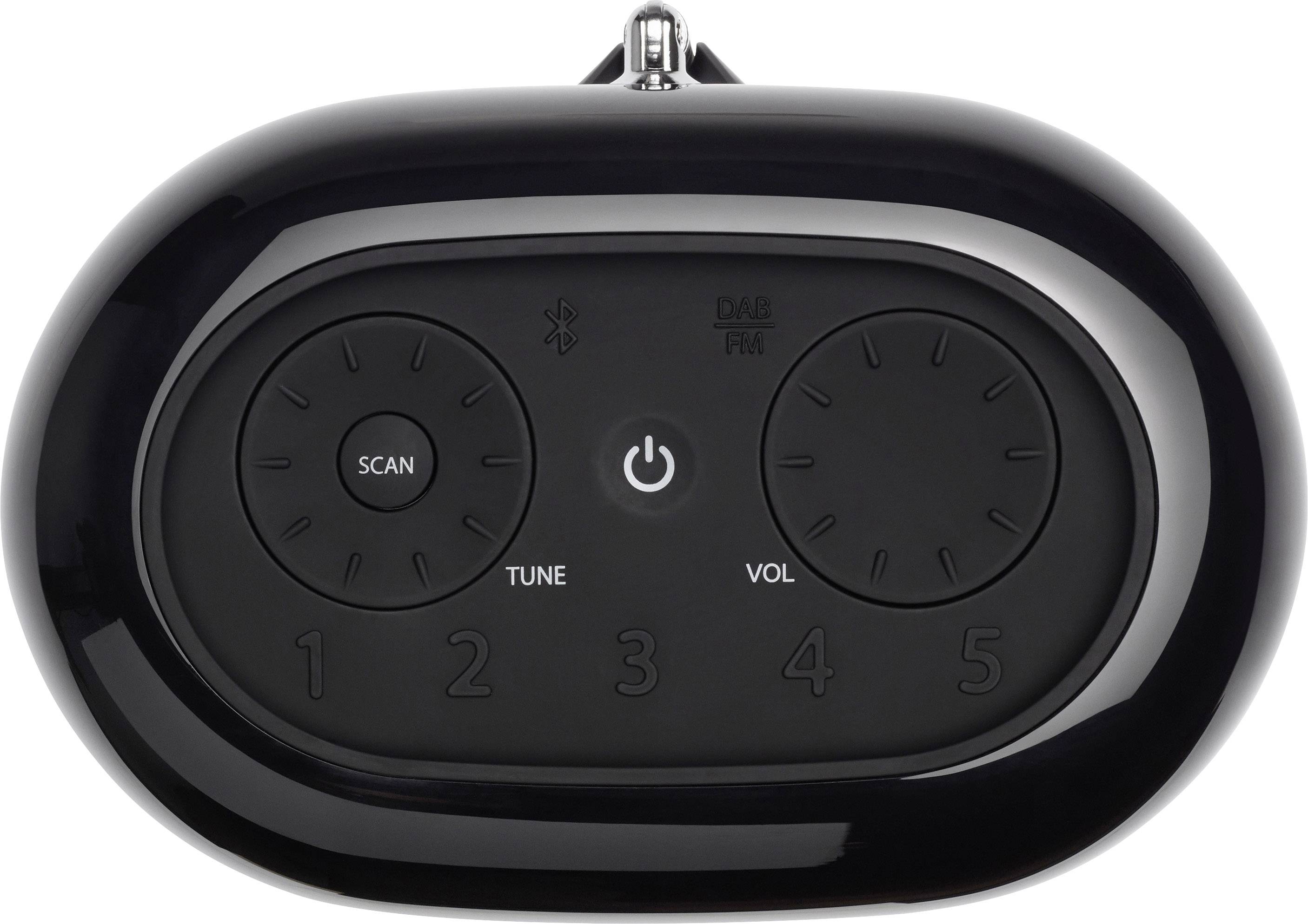 JBL Tuner XL Enceinte Bluetooth Radio FM, protégée contre les projections d'eau noir-1