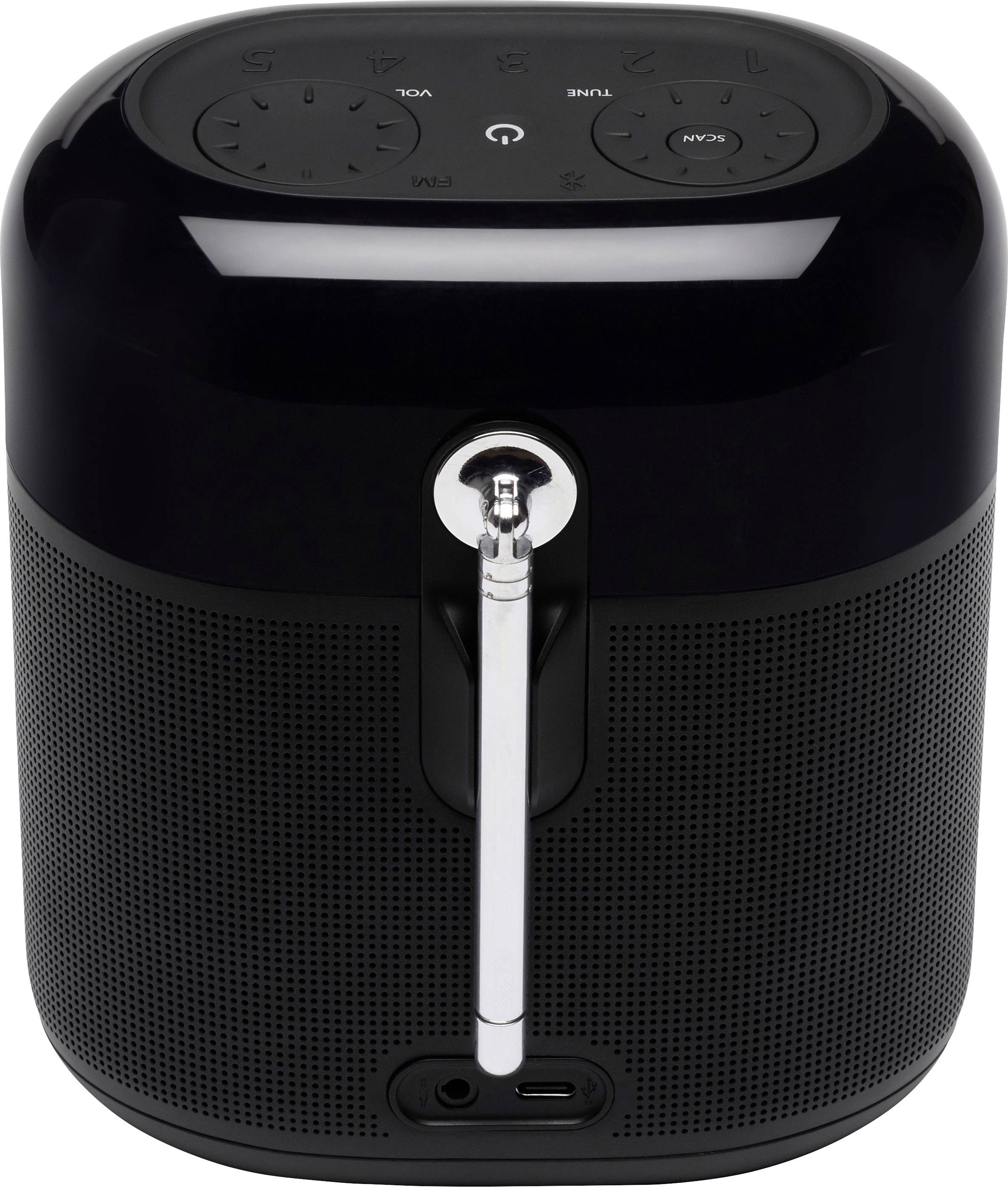 JBL Tuner XL Enceinte Bluetooth Radio FM, protégée contre les projections d'eau noir-3