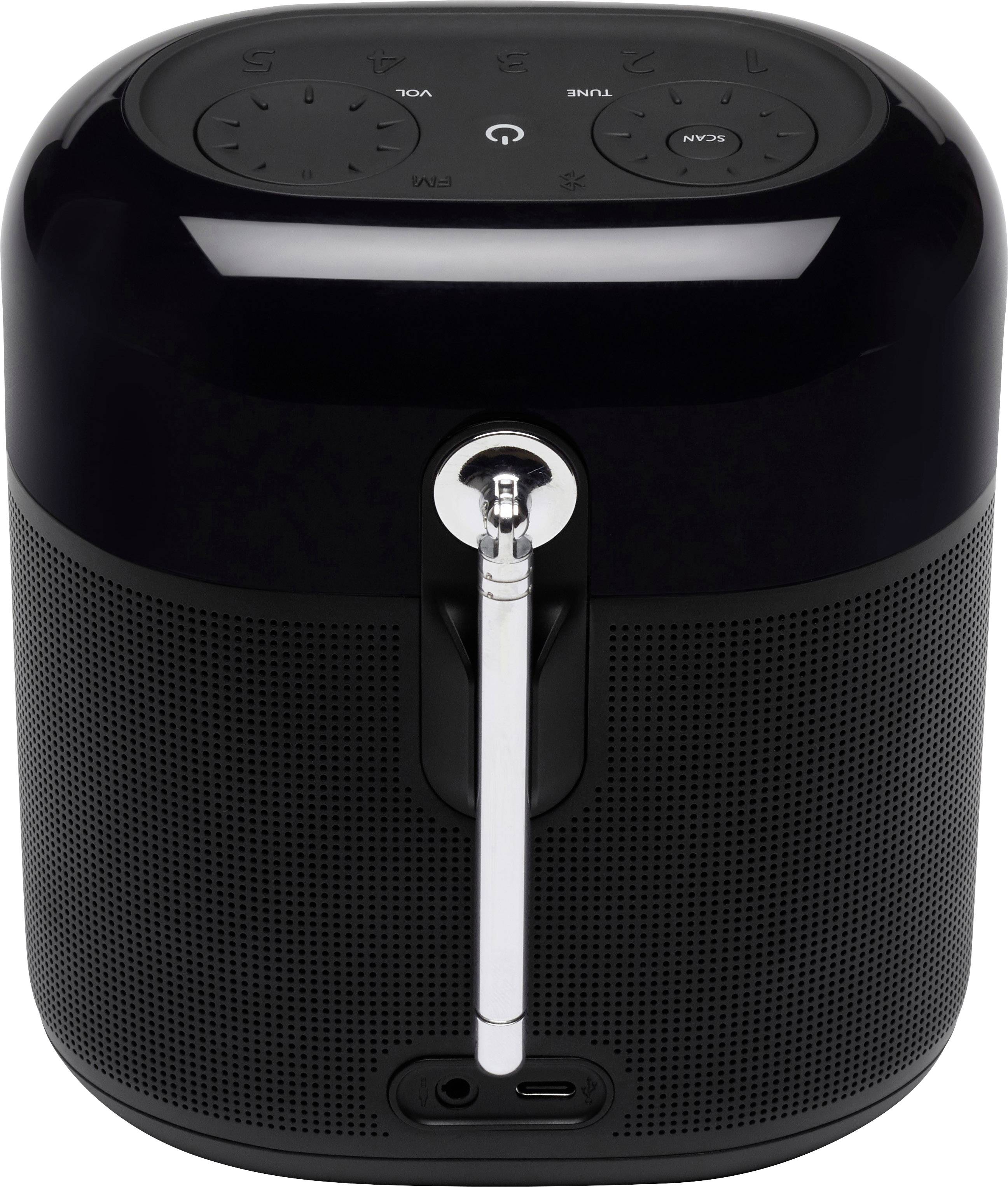 JBL Tuner XL Enceinte Bluetooth Radio FM, protégée contre les projections d'eau noir-6