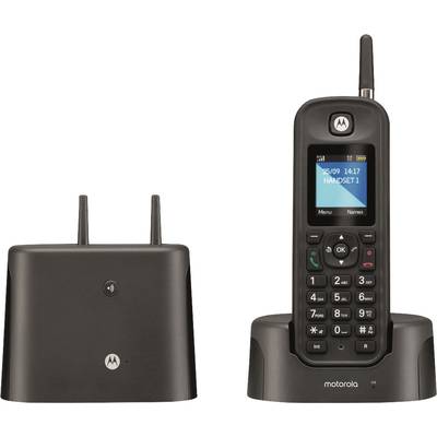 Motorola O201 DECT Téléphone sans fil fonction mains libres, extérieur,  imperméable, anti-chocs noir – Conrad Electronic Suisse