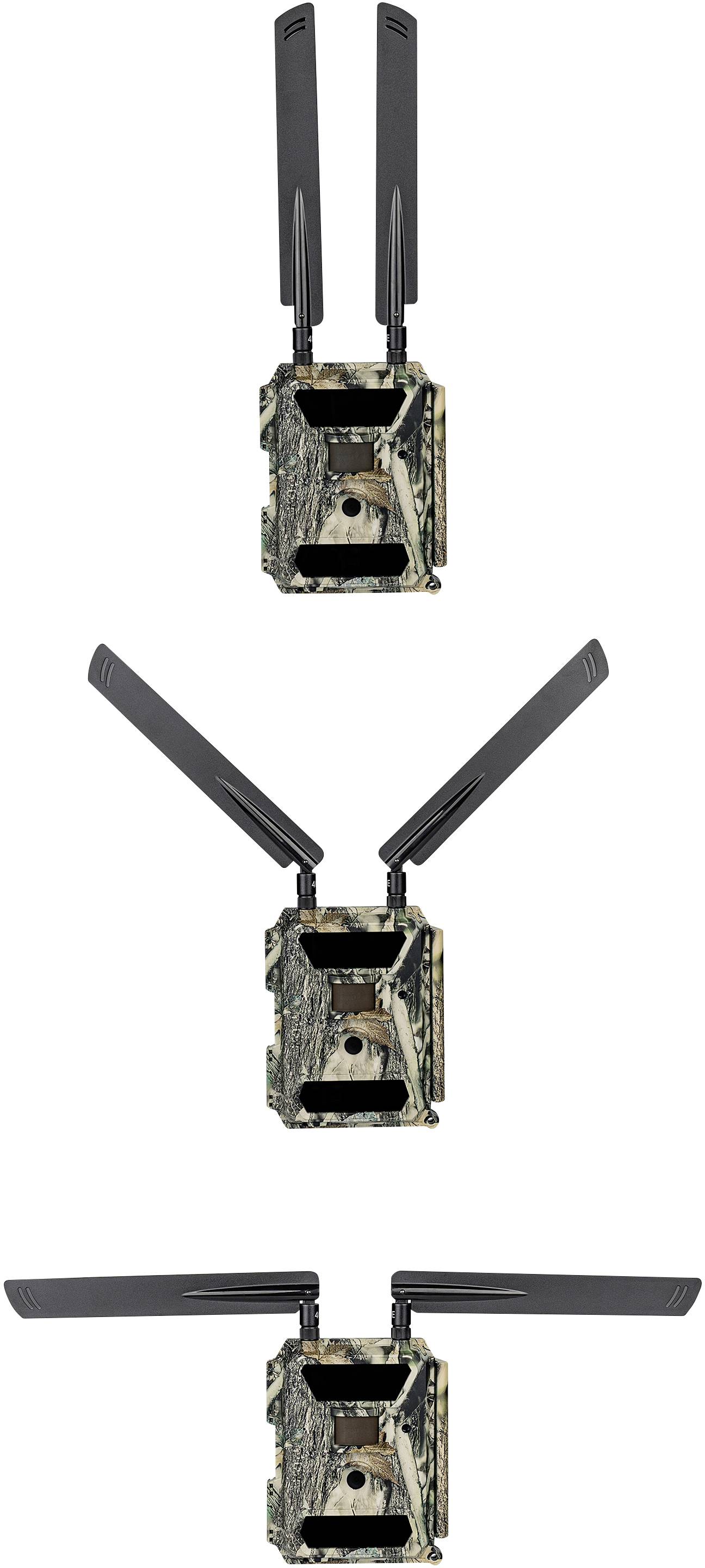 Caméra de chasse DÖRR SnapShot Cloud 4G 12 Mill. pixel Transfert d'images 4G, LED noires, fonction time-lapse, module GS-25