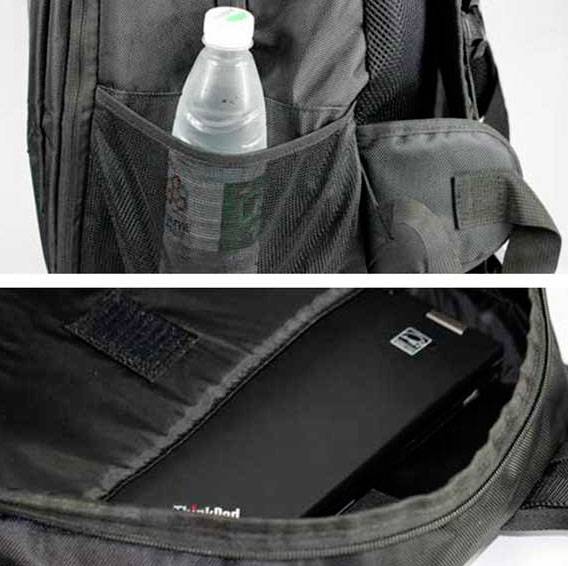 Jauch Quartz Sac à dos solaire JDP Kilimanjaro 45 45 l (l x H x P) 440 x 550 x 270 mm noir 248529-2