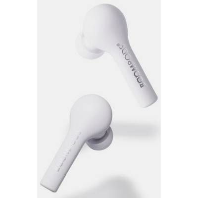 Boompods Bassline   Écouteurs intra-auriculaires Bluetooth  blanc  micro-casque, magnétique, commande tactile