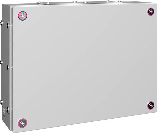 Rittal KX 1536.000 Coffret d'installation, Boîtier mural 400 x 300 x 120 Tôle d'acier gris clair 1 pc(s)