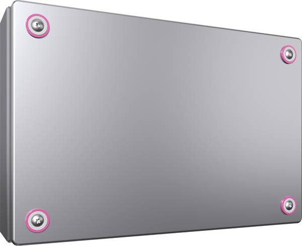 Rittal KX 1563.000 Coffret d'installation, Boîtier mural 300 x 200 x 80 acier inoxydable acier inoxydable 1 pc(s)