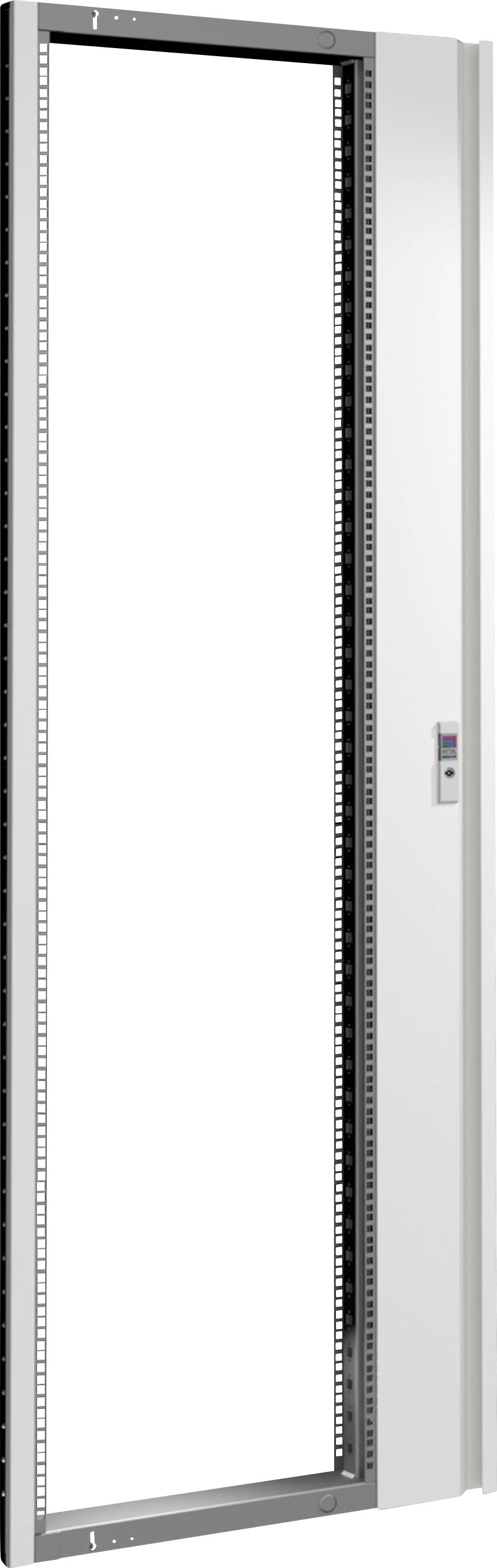 Rittal VX 8619.024 Cadre pivotant avec cache Tôle d'acier gris clair (RAL 7035) (l x H) 482.6 mm x 45 UH 1 pc(s) Piece