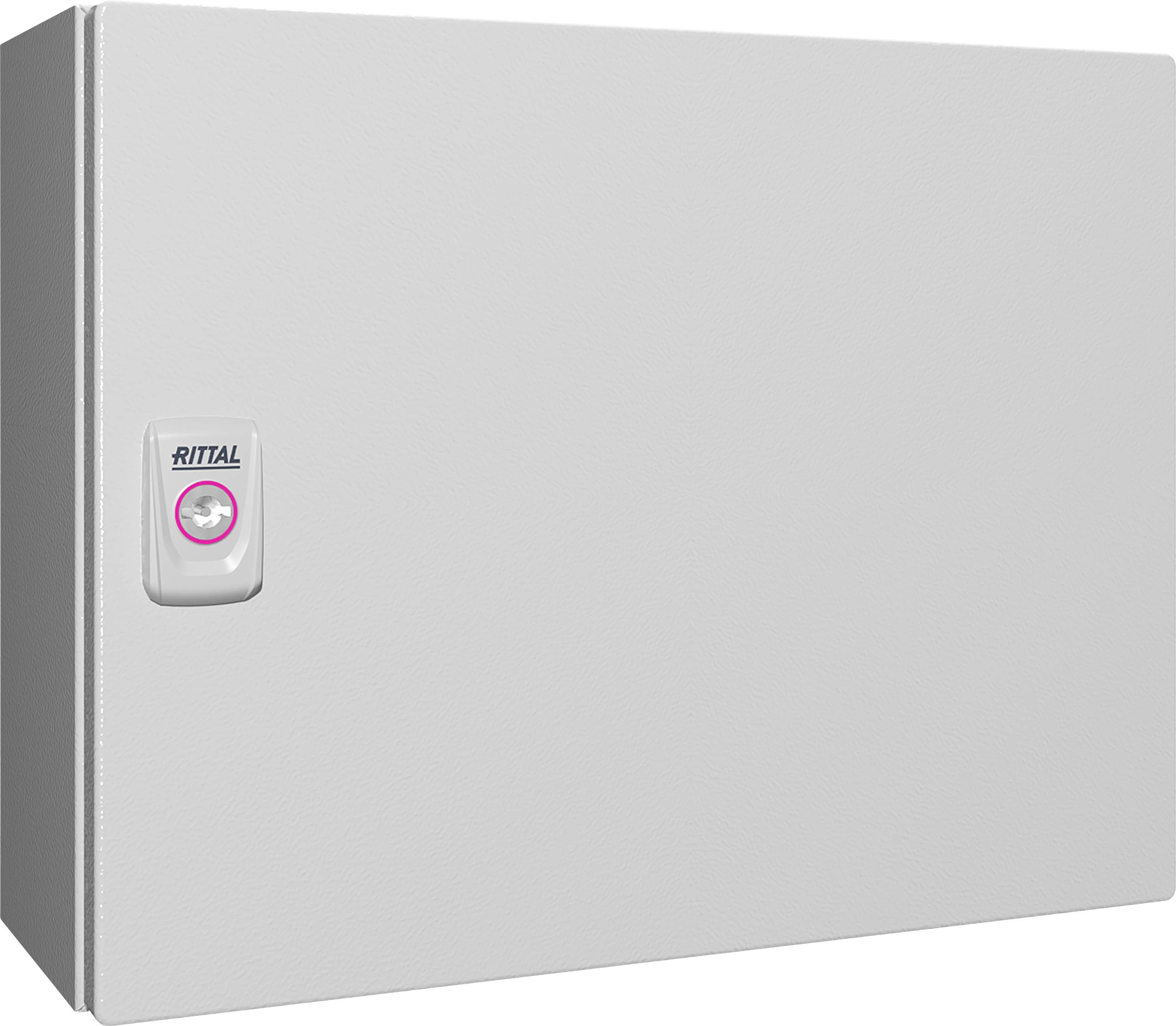 Rittal KX 1576.000 Coffret d'installation, Boîtier mural 380 x 300 x 155 Tôle d'acier gris clair (RAL 7035) 1 pc(s)