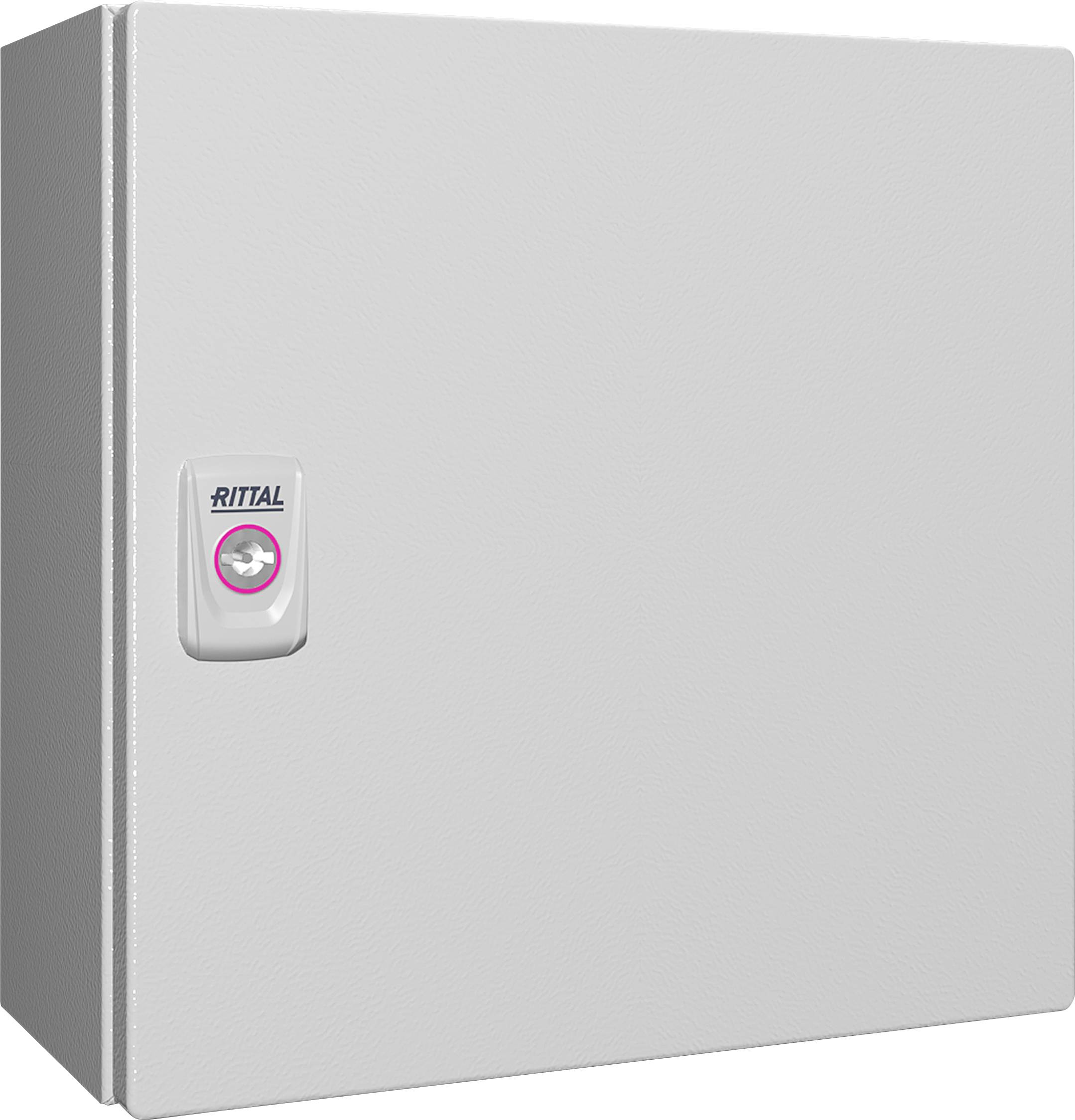 Rittal KX 1575.000 Coffret d'installation, Boîtier mural 300 x 300 x 155 Tôle d'acier gris clair (RAL 7035) 1 pc(s)