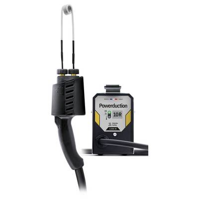 Appareil de chauffage par induction Portable Powerduction 10R avec câble et boucle de chauffage attachés, présenté sur fond blanc.