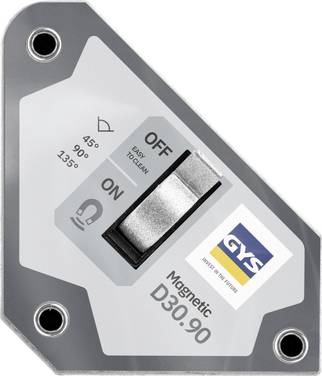 Toparc 044197 Aimant d'angle Angle de soudure magnétique MAGNETIC D30.90