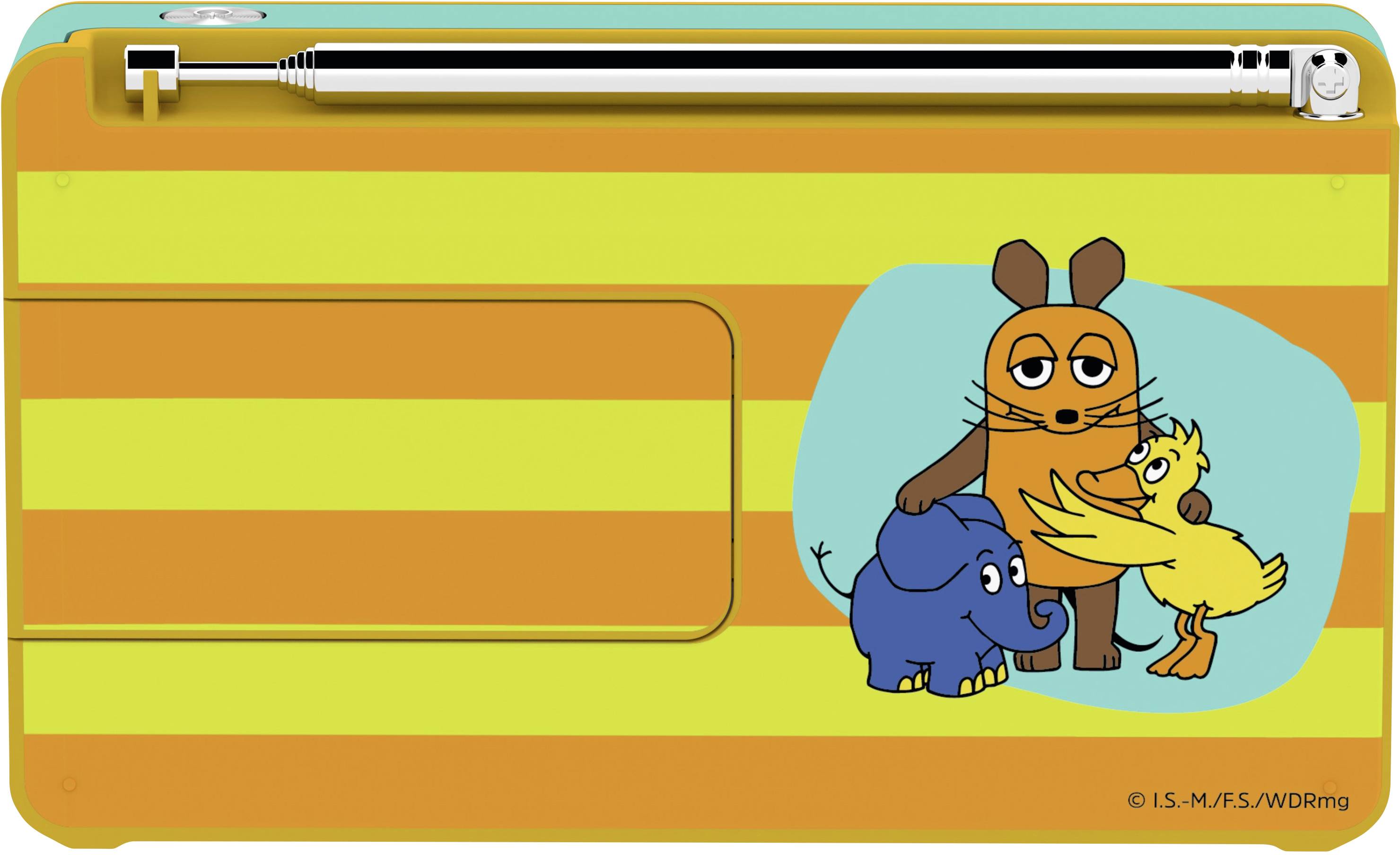 TechniSat DIGITRADIO 1 Maus Edition Radio de poche DAB+, FM-2