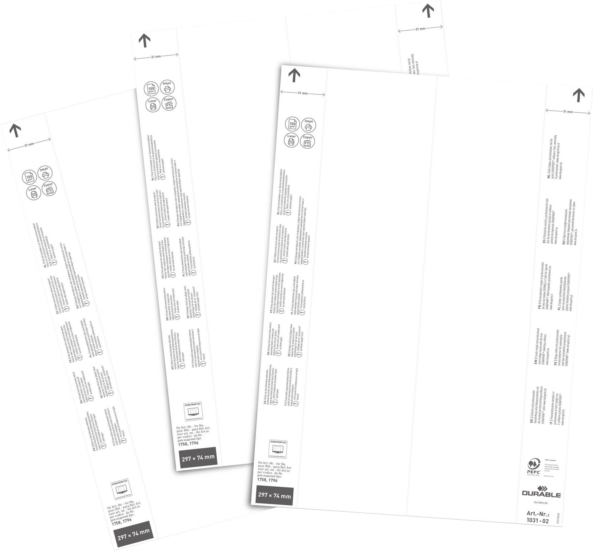 Panneaux avec flèches et symboles indiquant la direction et fournissant des informations. Comprenant des instructions multilingues et des diagrammes pour la fixation.