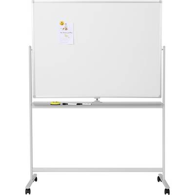 Tableau blanc SpeaKa Professional SP-WB-312 (l x H) 1200 mm x 800 mm blanc format paysage, les deux côtés sont utilisabl-4