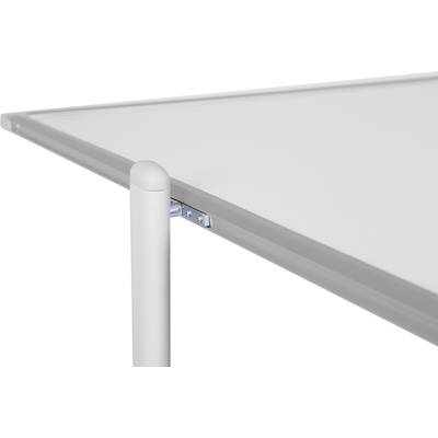 Tableau blanc SpeaKa Professional SP-WB-312 (l x H) 1200 mm x 800 mm blanc format paysage, les deux côtés sont utilisabl-7