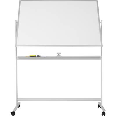 Tableau blanc SpeaKa Professional SP-WB-312 (l x H) 1200 mm x 800 mm blanc format paysage, les deux côtés sont utilisabl-8
