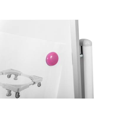 Tableau blanc SpeaKa Professional SP-WB-309 (l x H) 600 mm x 900 mm blanc format portrait, les deux côtés sont utilisabl-9