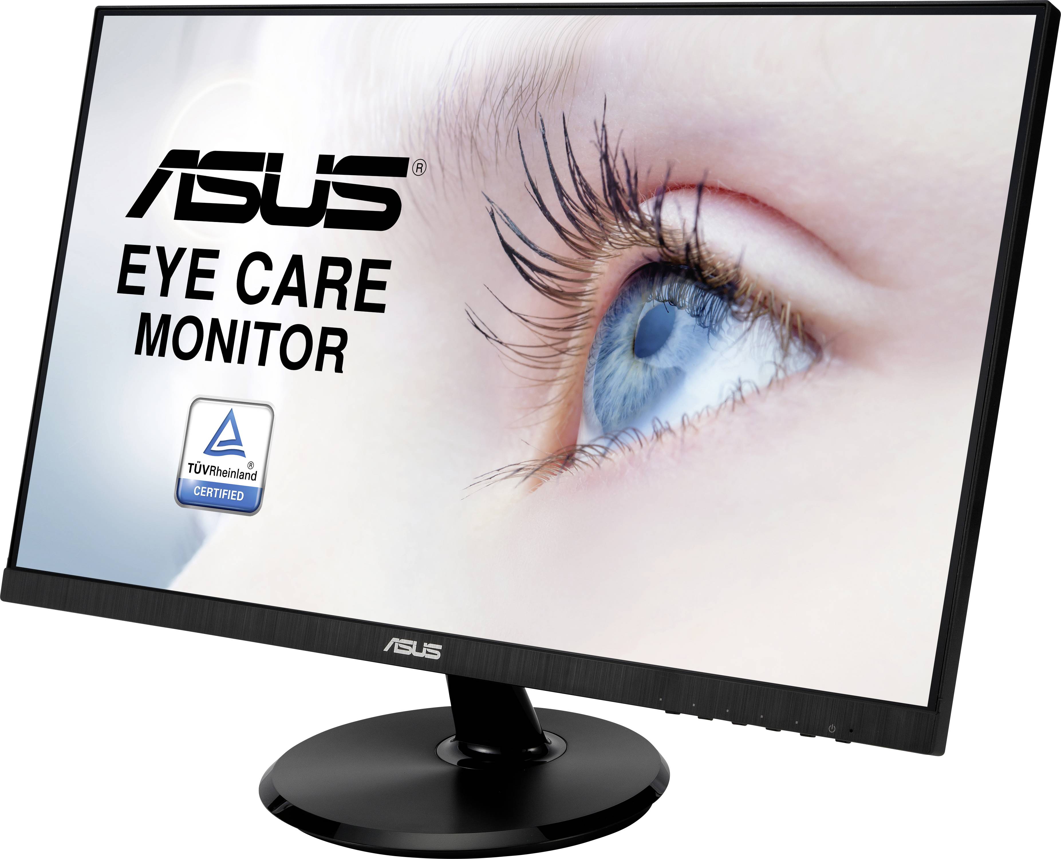 Asus VA24DQ Moniteur LED 60.5 cm (23.8 pouces) CEE F (A - G);1920 x 1080 pixelsFull HD5 msHDMI™, DisplayPort, VGA, casqu-1