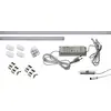 Heitronic MICANO Éclairage LED pour meuble LED LED intégrée 14 W blanc chaud blanc