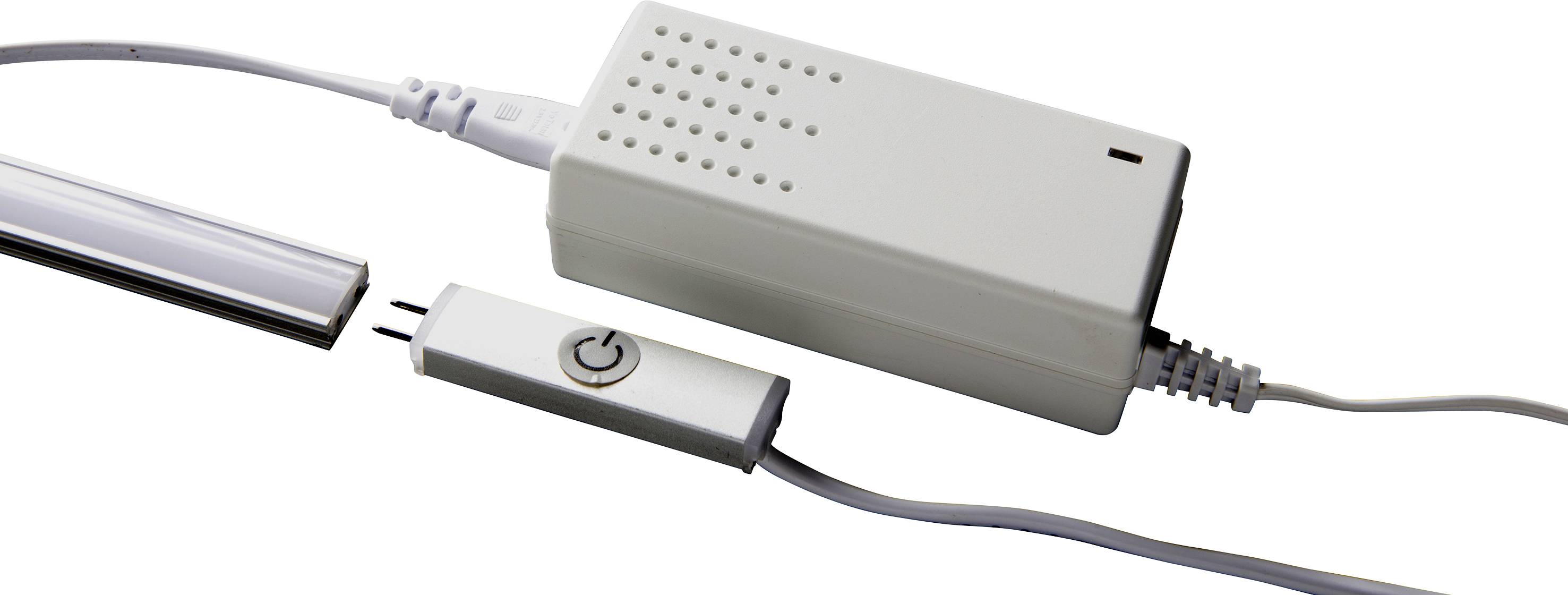 Heitronic MICANO Éclairage LED pour meuble LED LED intégrée 14 W blanc chaud blanc-1