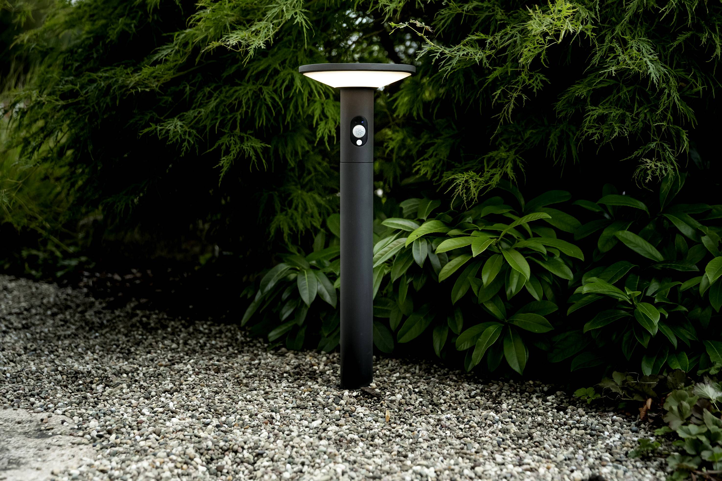 lampadaire exterieur led avec detecteur de mouvement