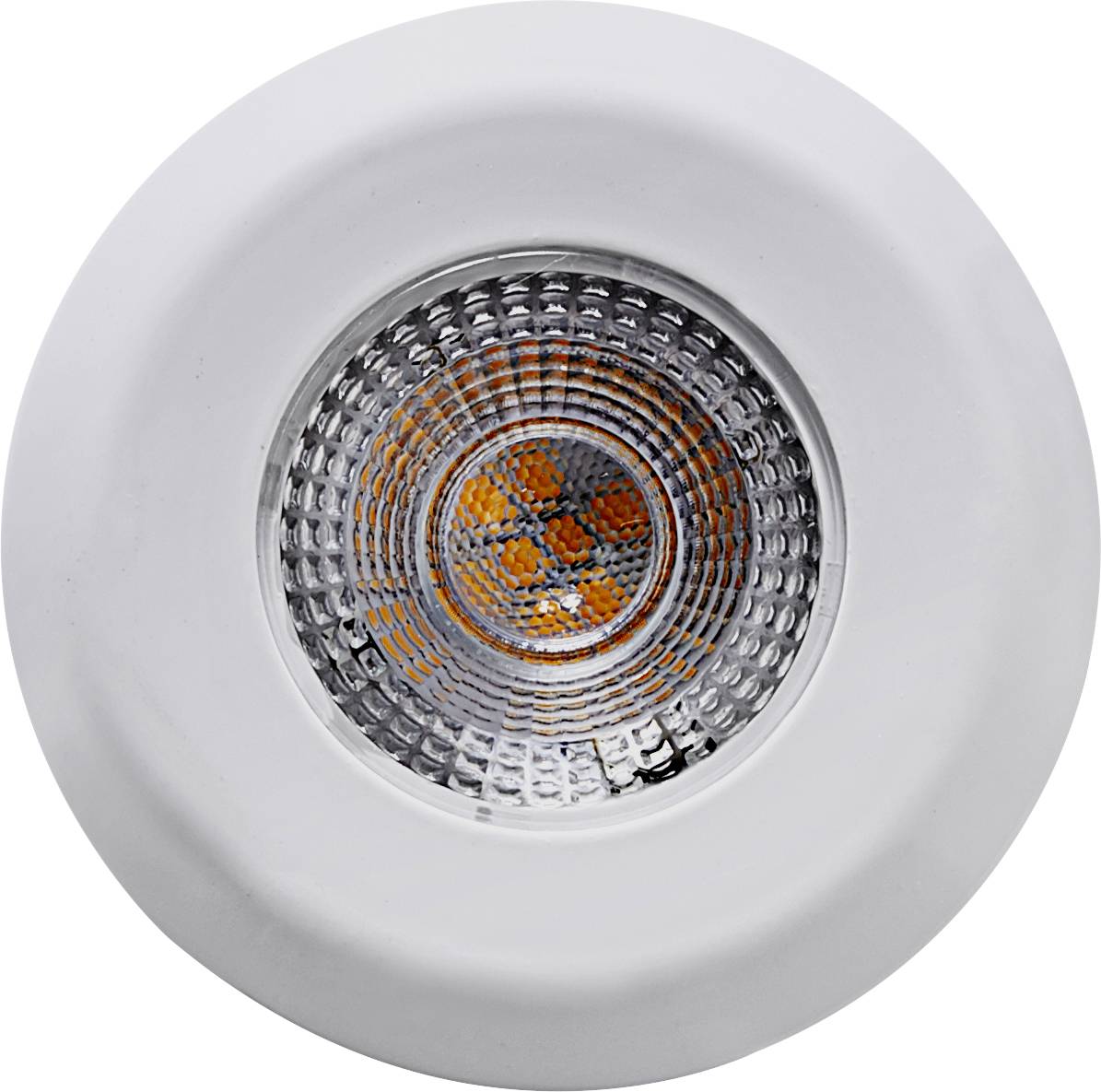 Heitronic 500667 DL7202 Luminaire à LED encastrable LED LED intégrée 5 W blanc