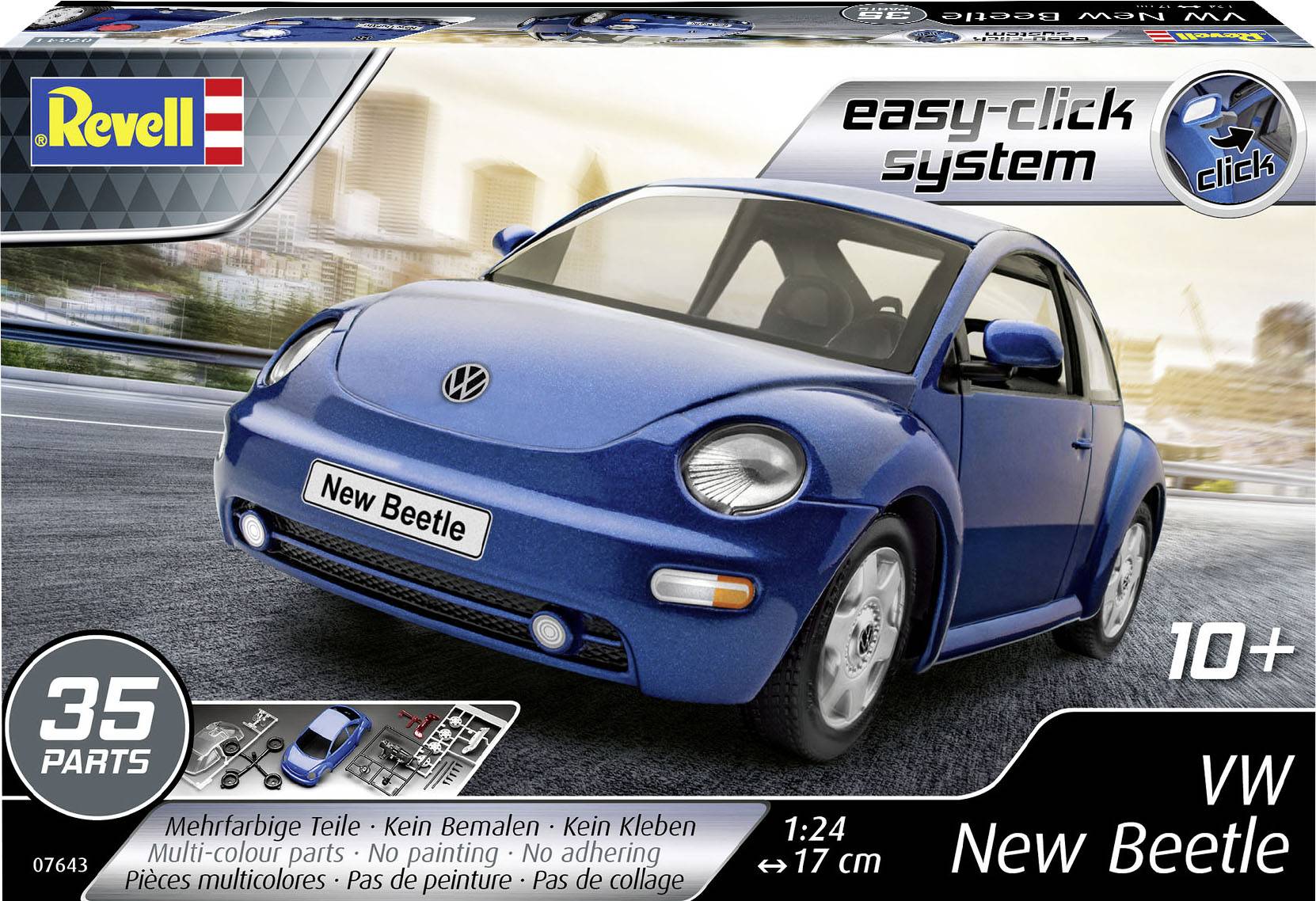 Revell 07643 VW New Beetle Maquette de voiture 1:24-3