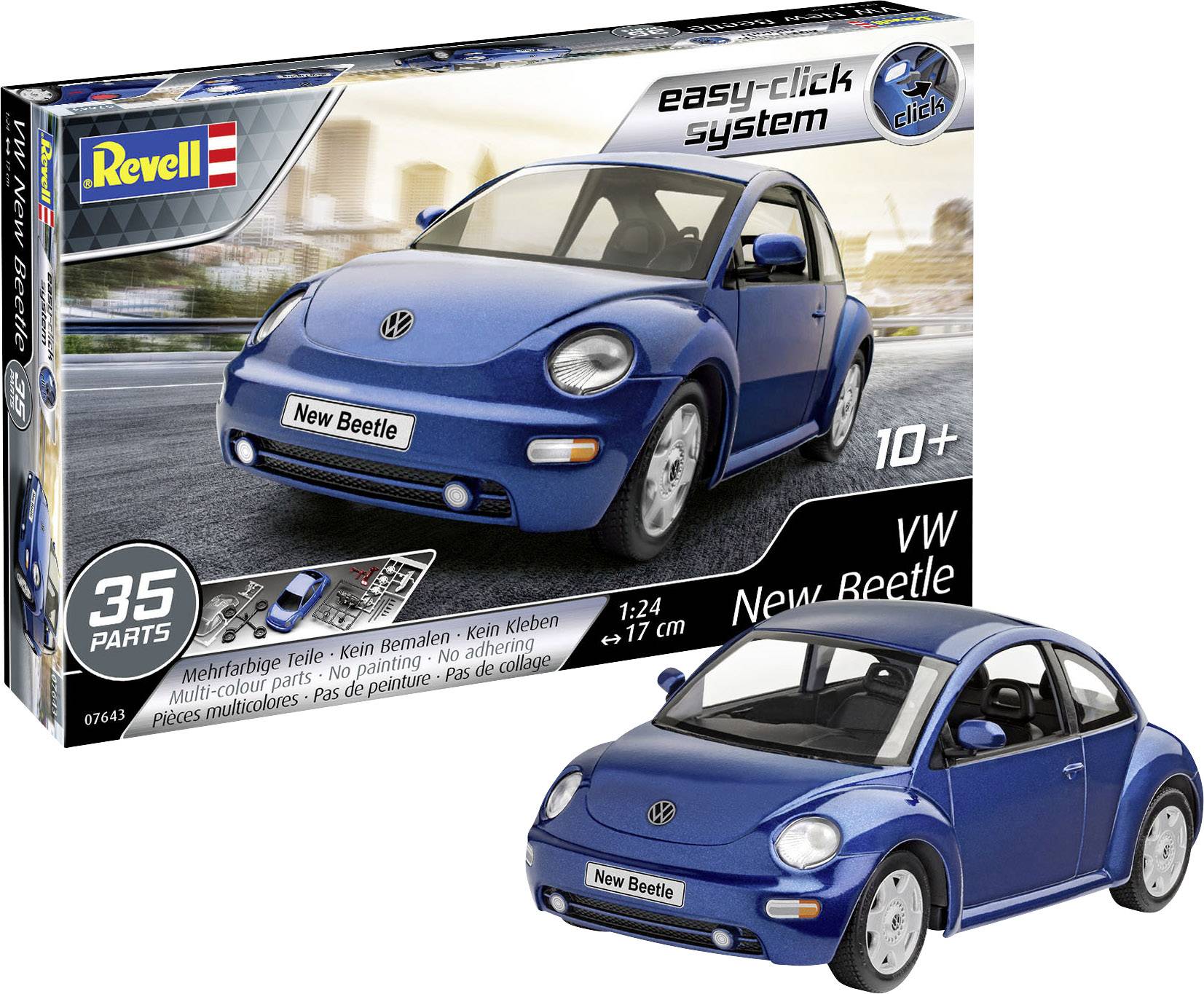 Revell 07643 VW New Beetle Maquette de voiture 1:24-9