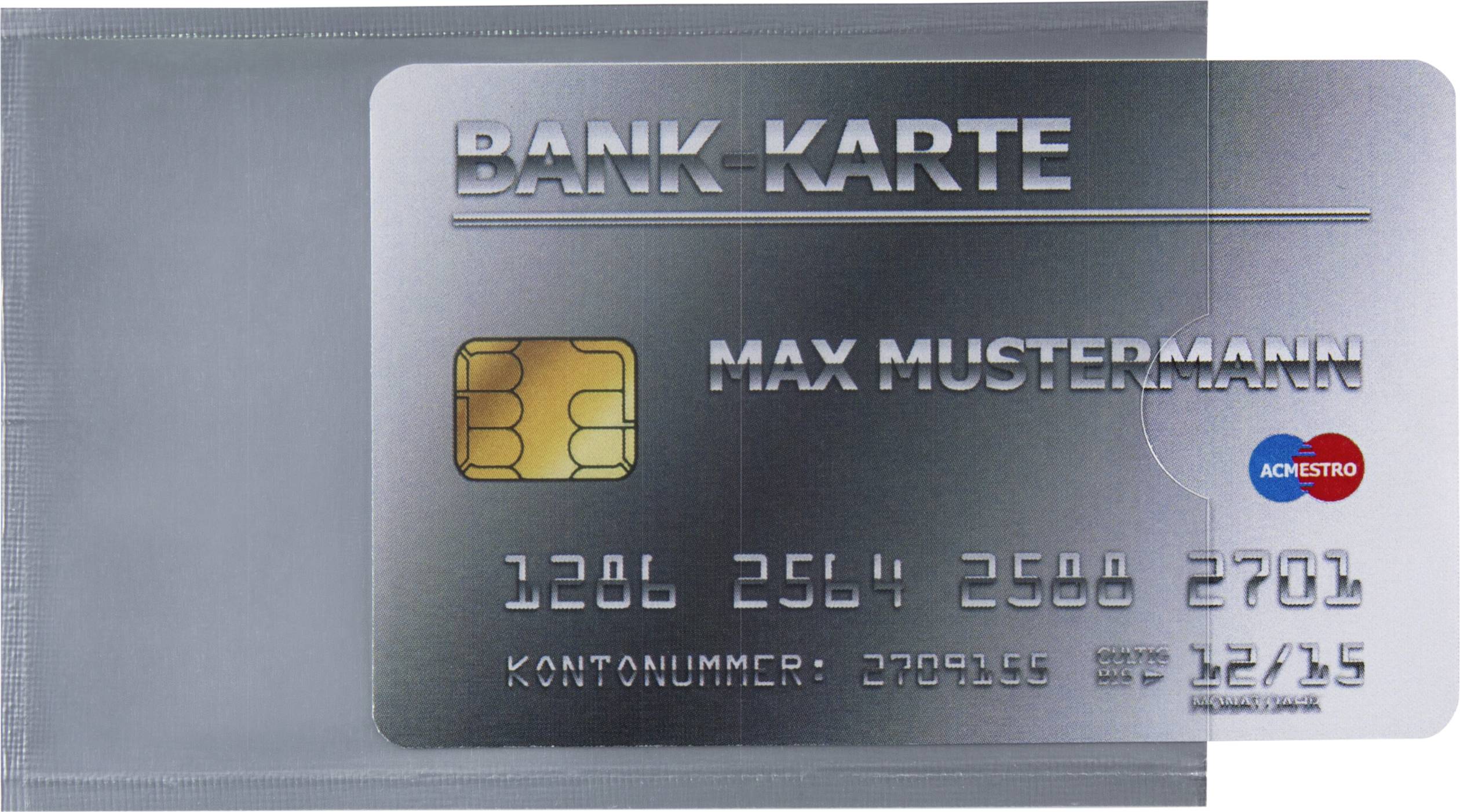 Renkforce Pochette de protection RFID pour carte d'identité RF-4504974 transparent 1 pc(s)-3