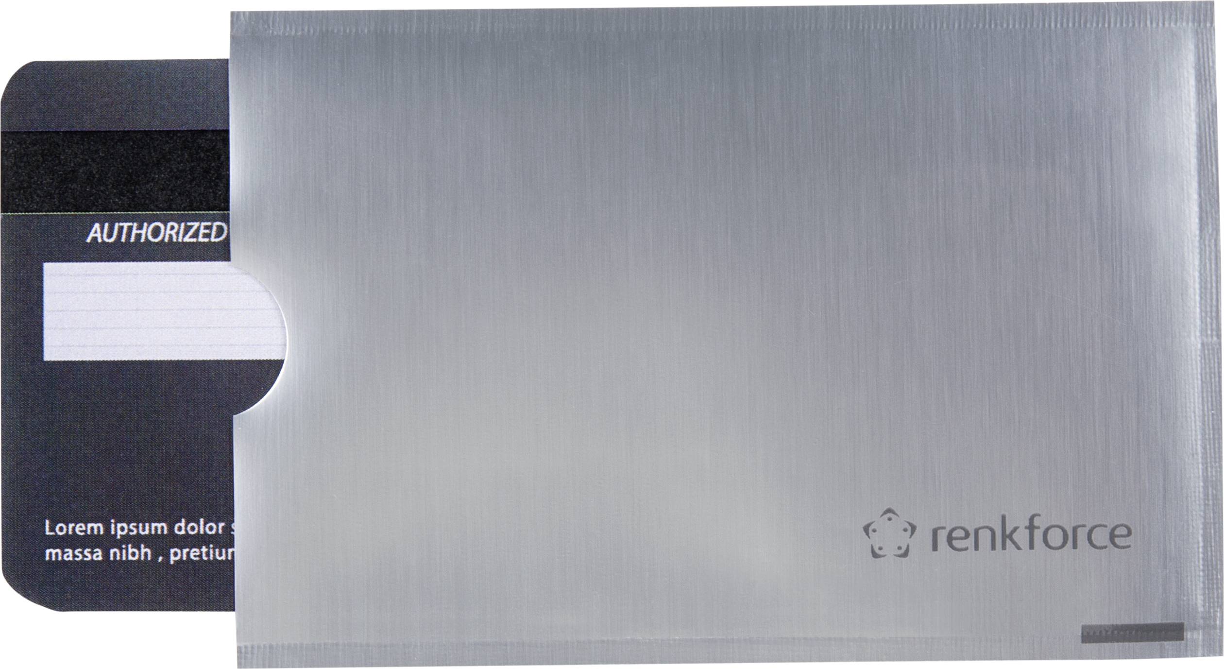 Renkforce Pochette de protection RFID pour carte d'identité RF-4504974 transparent 1 pc(s)-4