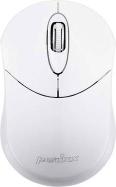 Perixx PERIMICE-802 W  Souris Bluetooth   optique blanc 3 Boutons 1000 dpi