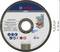 Disque de meulage de la marque Bosch, adapté pour multi-construction. Dimensions : 125 x 1,6 x 22,23 mm. Max. 12.250 tr/min, 80 m/s.
