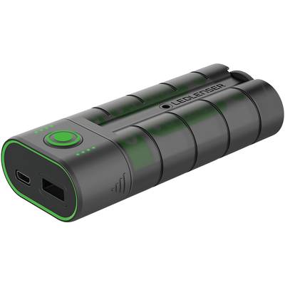 Ledlenser Flex7 Powerbank (batterie supplémentaire) 6800 mAh  Li-Ion  noir, vert Affichage du statut, Extérieur