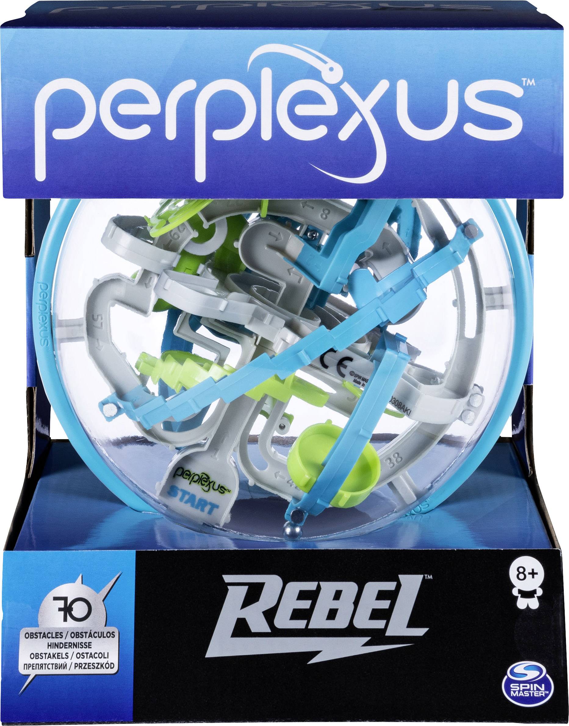Spin Master Perplexus Rebel, 3D-Labyrinth mit 70 Hindernissen 58312