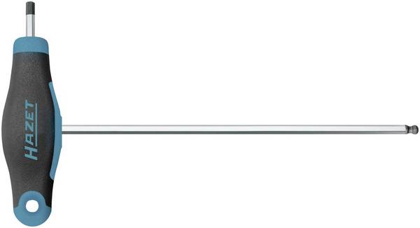Hazet 829KK-4  Clé coudée pour vis à 6 pans creux Taille (métrique): 4 mm  Longueur de la lame: 150 mm