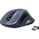 Renkforce Souris ergonomique Bluetooth, radio optique gris 7 Boutons 1600 dpi ergonomique