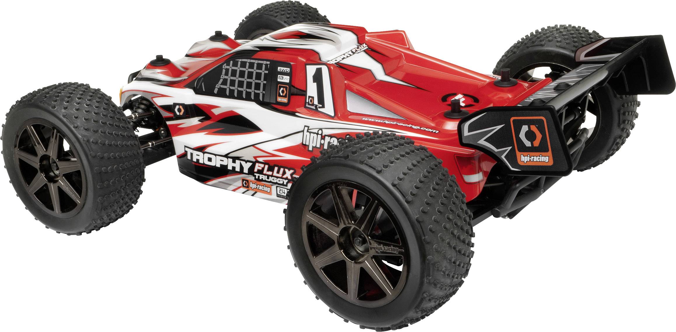 HPI Racing Trophy Flux brushless 1 8 Auto RC  lectrique 