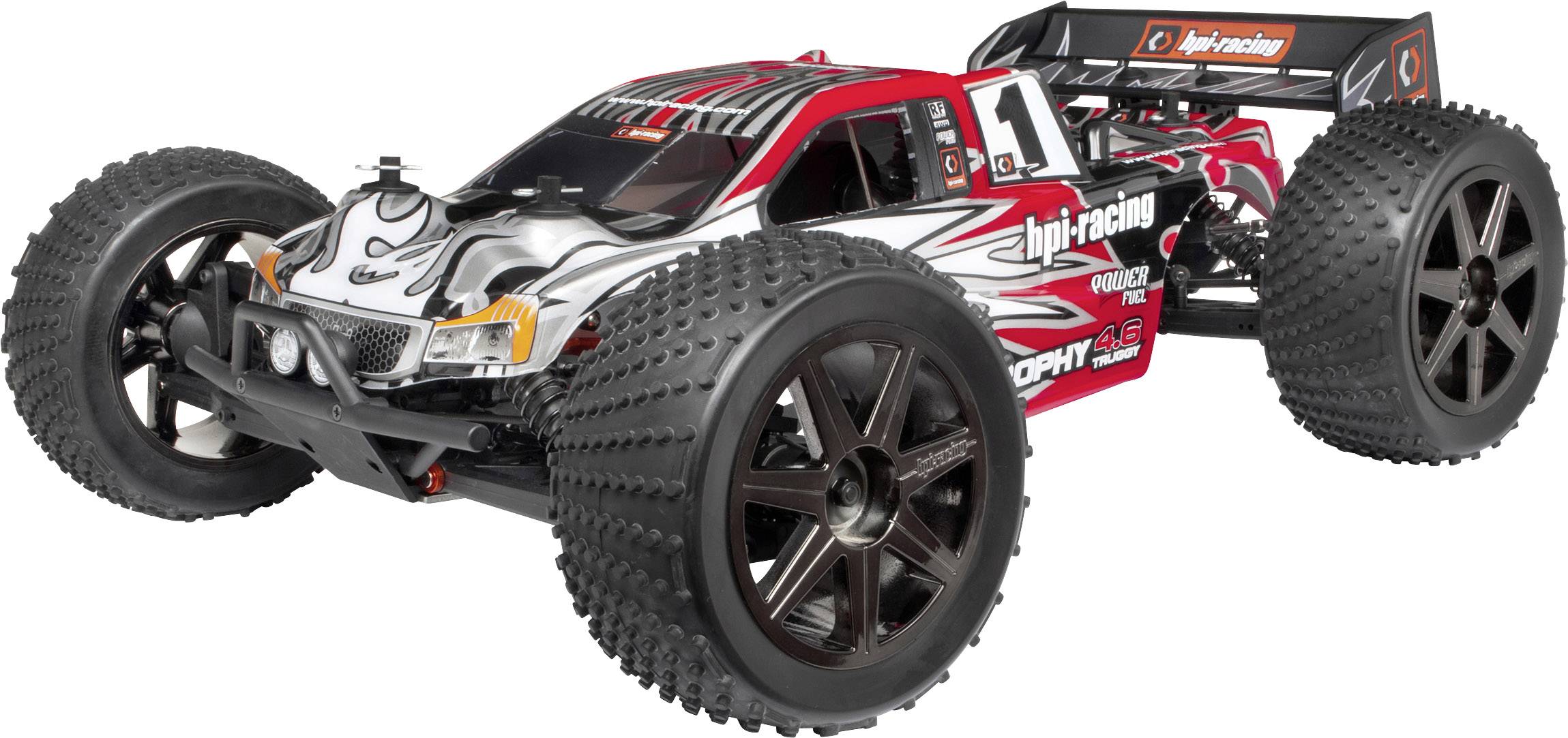 Truggy 18 nitro HPI Racing Trophy 4.6 107014 Auto RC 4 roues motrices