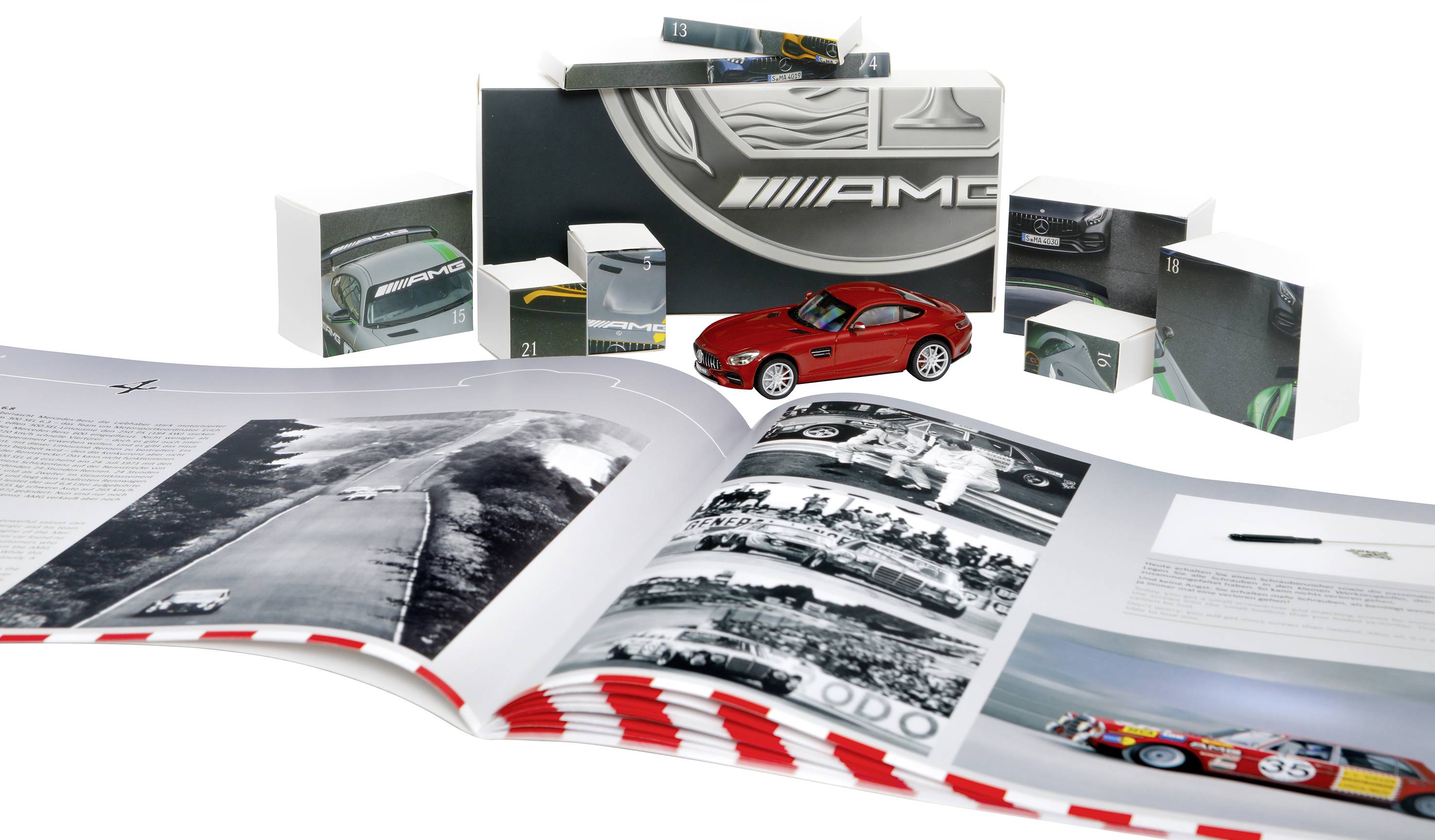 Franzis Verlag Mercedes-AMG GT kit à monter, électronique, technique Calendrier de l'Avent Classe d'âge à partir de 14 a-5