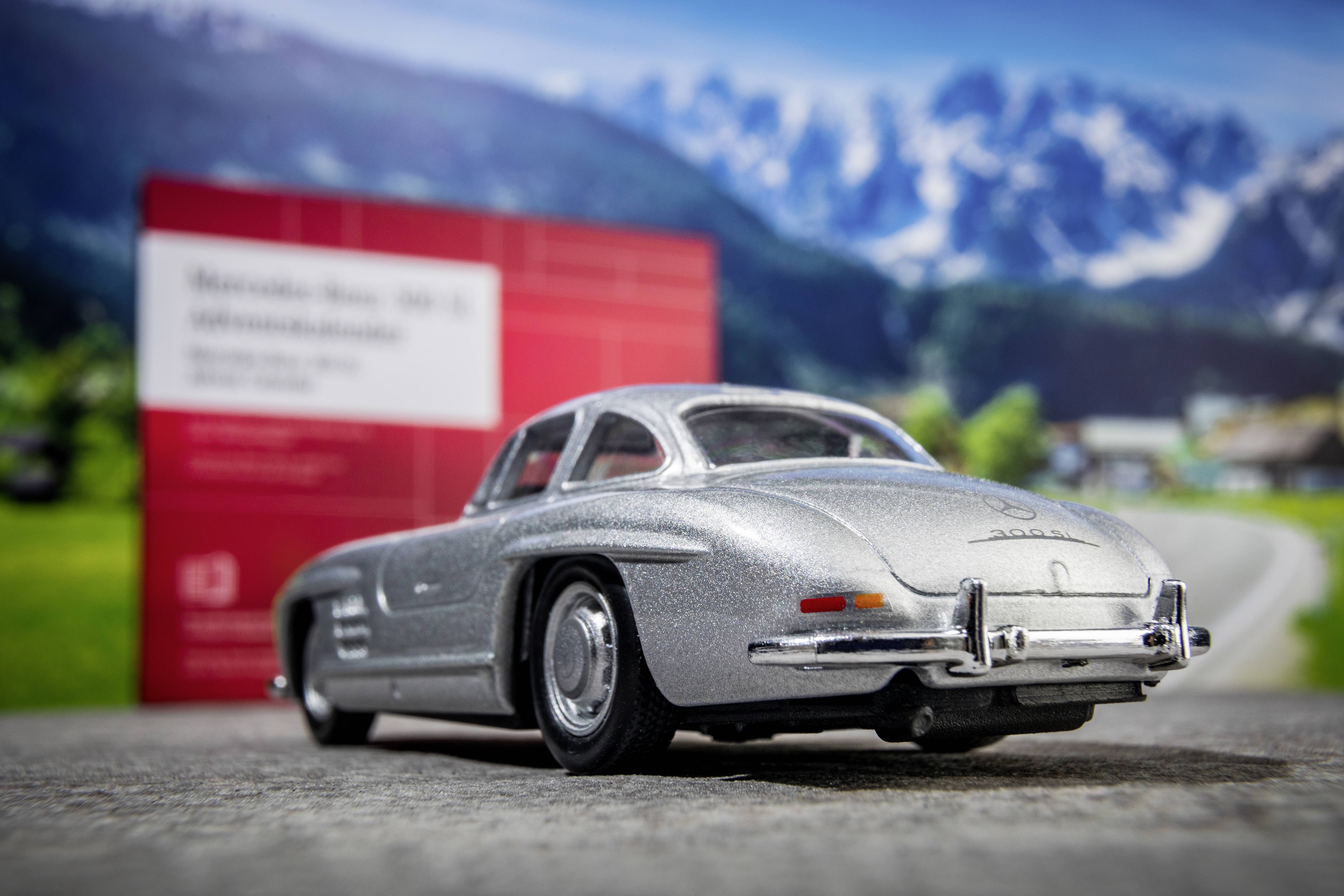 Franzis Verlag Mercedes-Benz 300 SL kit à monter, électronique, technique Calendrier de l'Avent Classe d'âge à partir de-1