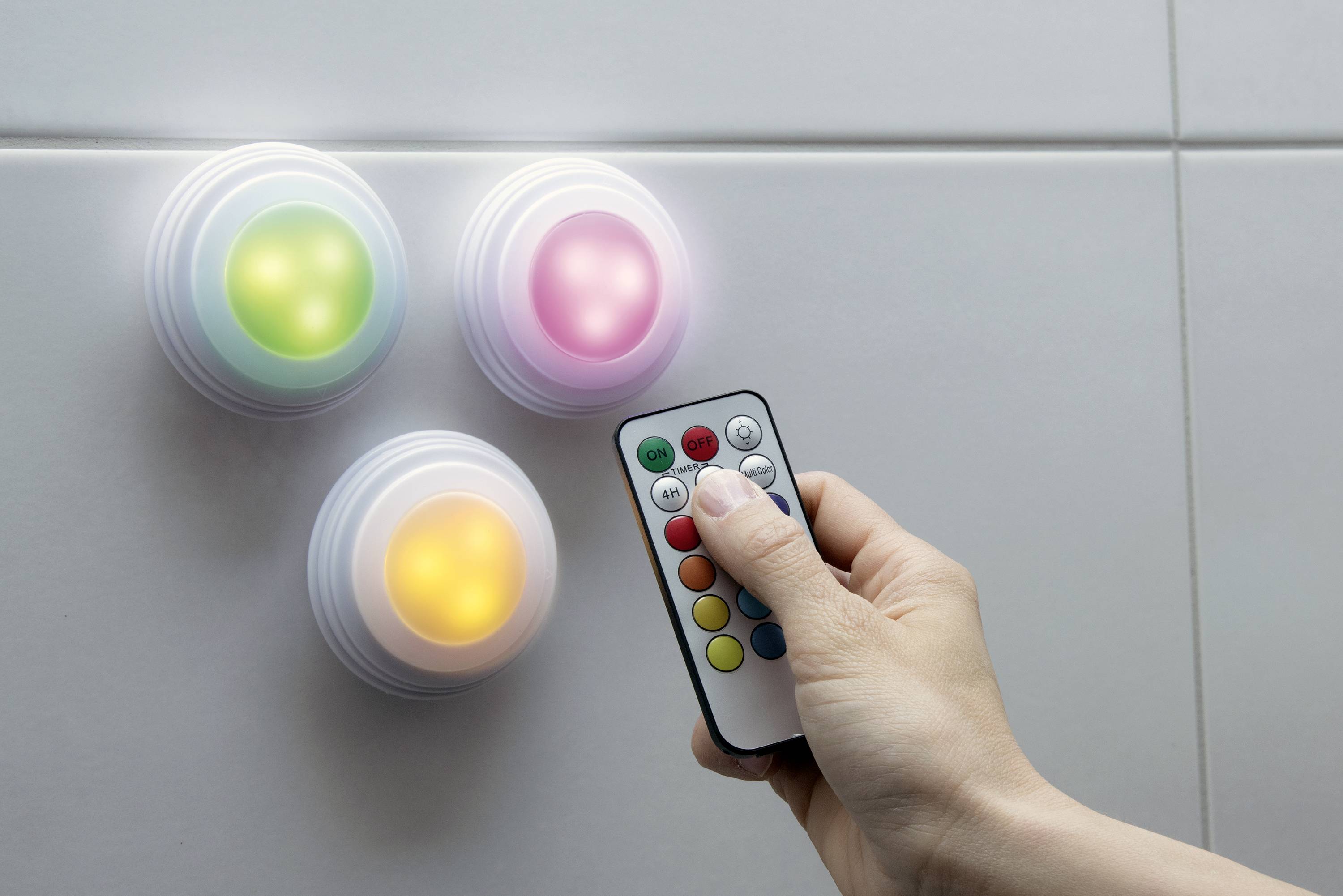 MediaShop M20054 Handy Lux Colors Click Petite lampe mobile LED-10