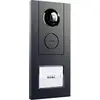 m-e modern-electronics VISTUS VD ALU-610 A Vistadoor/Vistus Accessoire pour interphone filaire Station extérieure anthracite