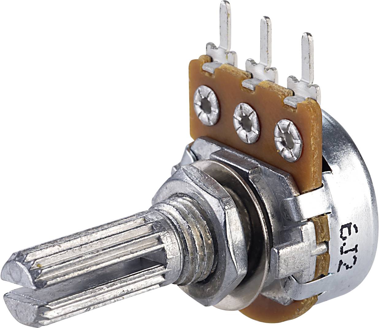Potentiomètre rotatif 470 kΩ logarithmique TRU COMPONENTS RV16AF2020K