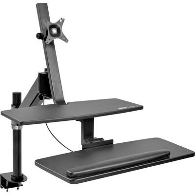 Tripp Lite Support de table pour écran 1 Écran(s) 33,0 cm (13") - 68,6 cm (27") noir rotatif, extensible, rotatif, table-0
