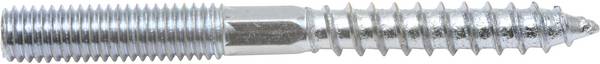 SWG  239 08 80 67 Goujon double filetage M8 80 mm à denture intérieur multiple    acier galvanisé 50 pc(s)