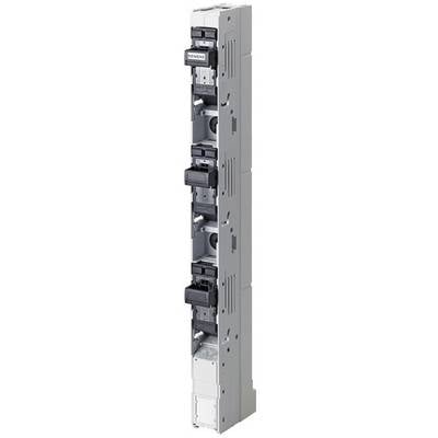 Composant électronique gris-noir à plusieurs emplacements, utilisé pour les installations électriques dans les environnements industriels.