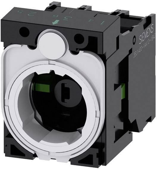 Siemens 3SU1501-1AG60-1NA0 3SU15011AG601NA0 Support 3 éléments, avec élément LED (l x H) 30 mm x 40 mm 1 pc(s) Piece