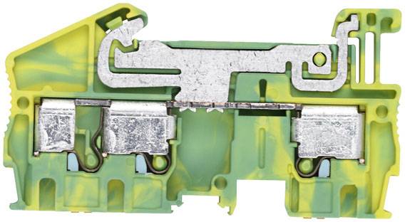 Siemens 8WH60030CG07 Borne PE 6.2 mm borne à enficher vert-jaune 50 pc(s)