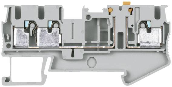 Siemens 8WH60036AF00 Borne de mesure sectionnable 5.2 mm enfichable, borne à enficher gris 50 pc(s) Piece